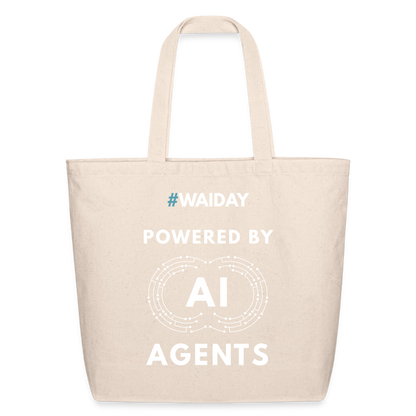 Eco-Friendly Cotton Tote - Women In AI Day Edition - natural
