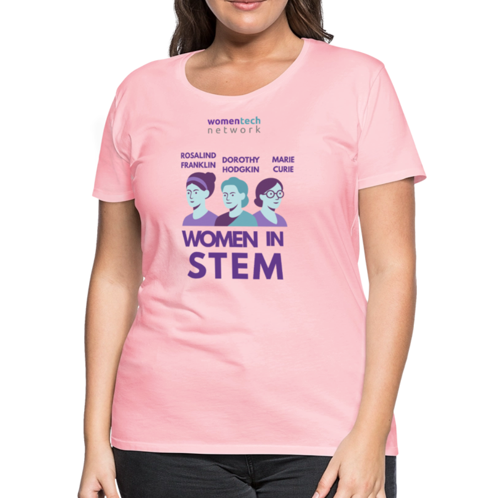 Women’s Premium T-Shirt - STEM Day Edition - pink