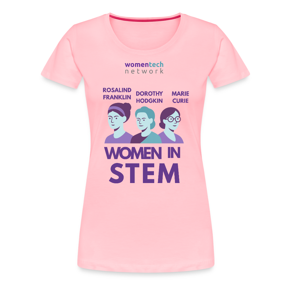 Women’s Premium T-Shirt - STEM Day Edition - pink