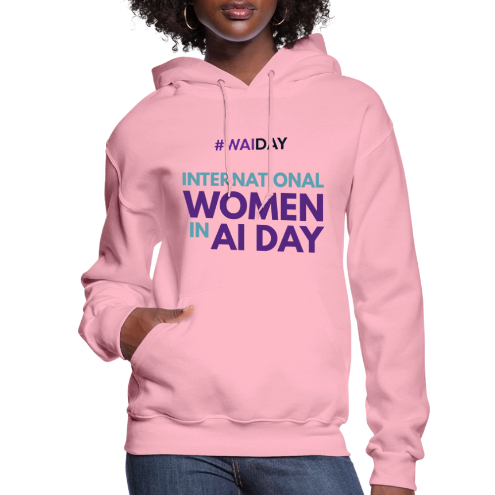 Women's Hoodie - Women In AI Day Edition - classic pink