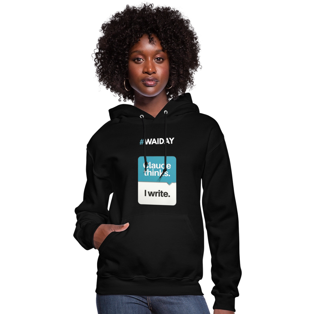 Women's Hoodie - Women In AI Day Edition - black