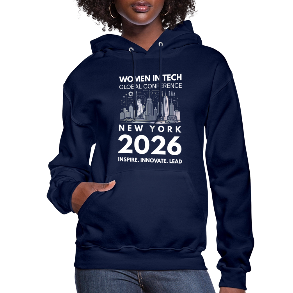 Women's Hoodie -  Women in Tech Global Conference Collection - navy