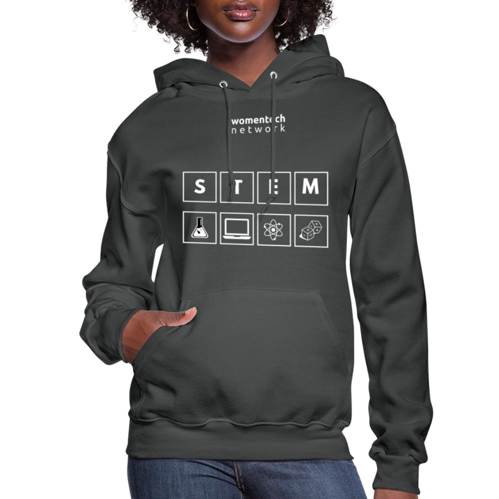 Women's Hoodie - STEM Day Edition - asphalt
