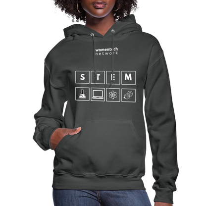 Women's Hoodie - STEM Day Edition - asphalt