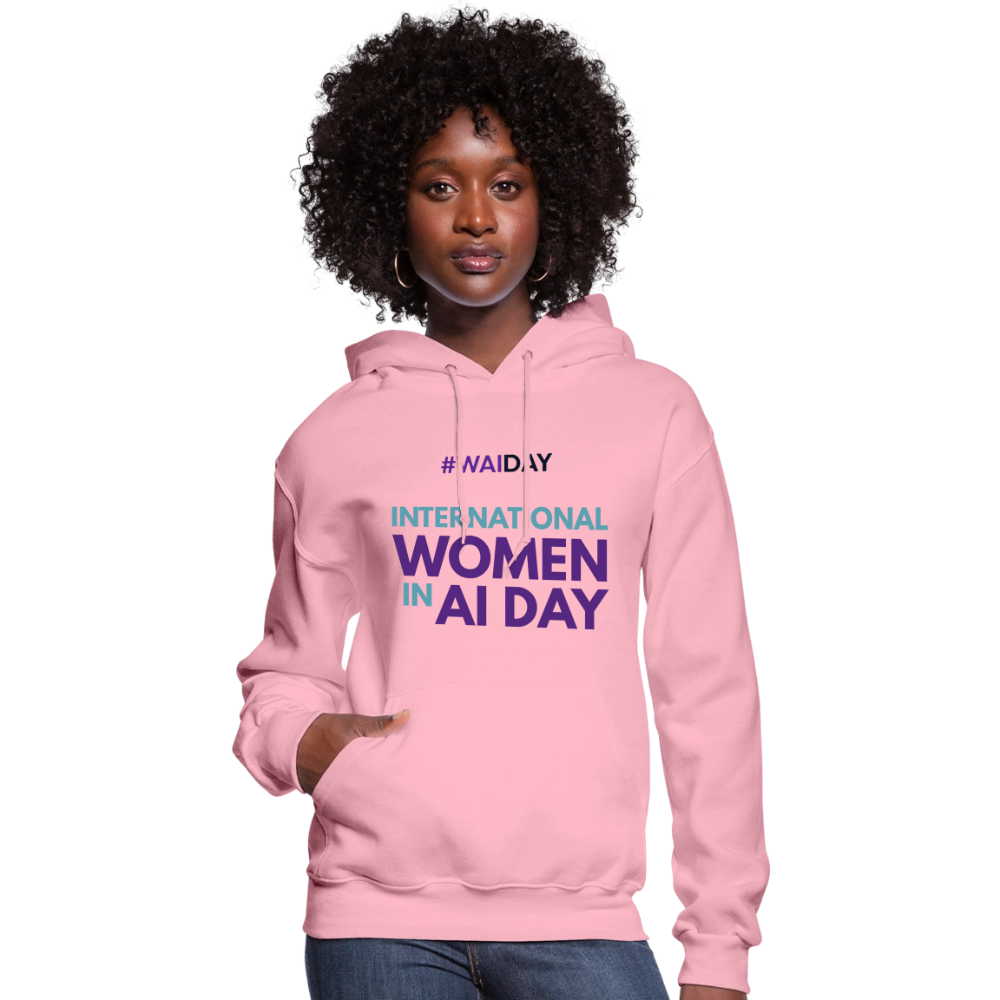 Women's Hoodie - Women In AI Day Edition - classic pink