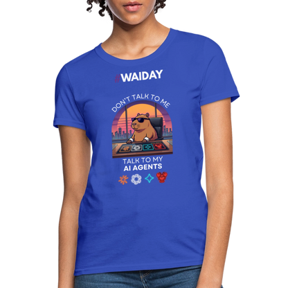 Women's T-Shirt - Women In AI Day Edition - royal blue