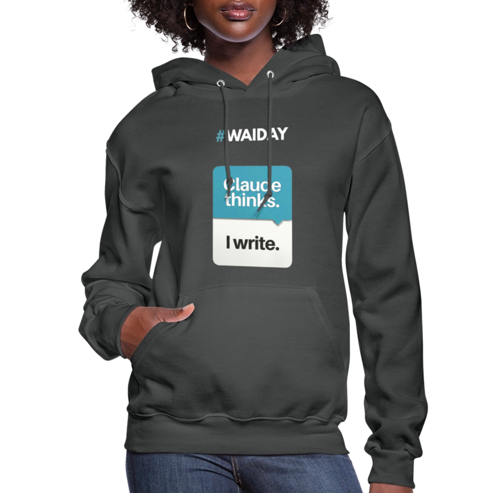 Women's Hoodie - Women In AI Day Edition - asphalt