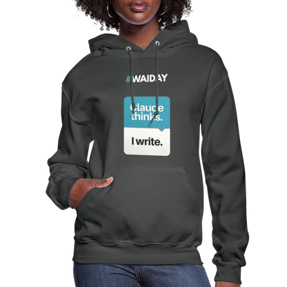 Women's Hoodie - Women In AI Day Edition - asphalt