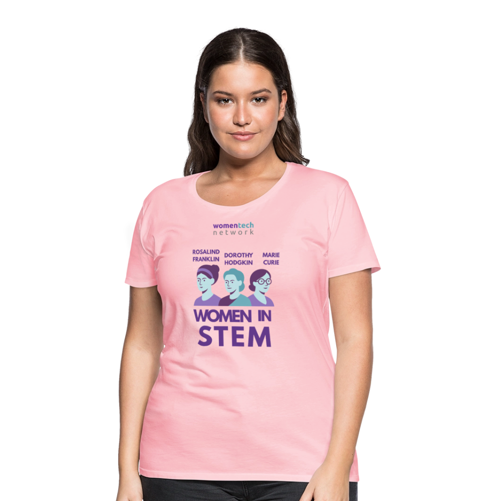 Women’s Premium T-Shirt - STEM Day Edition - pink
