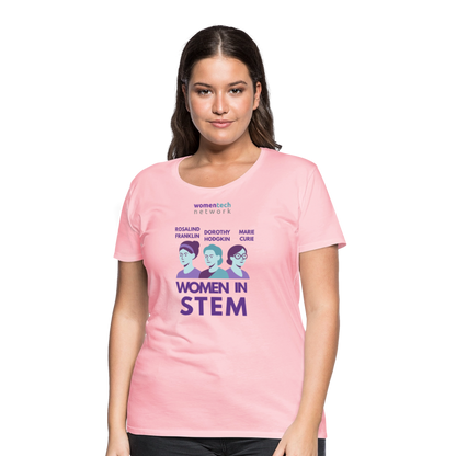 Women’s Premium T-Shirt - STEM Day Edition - pink
