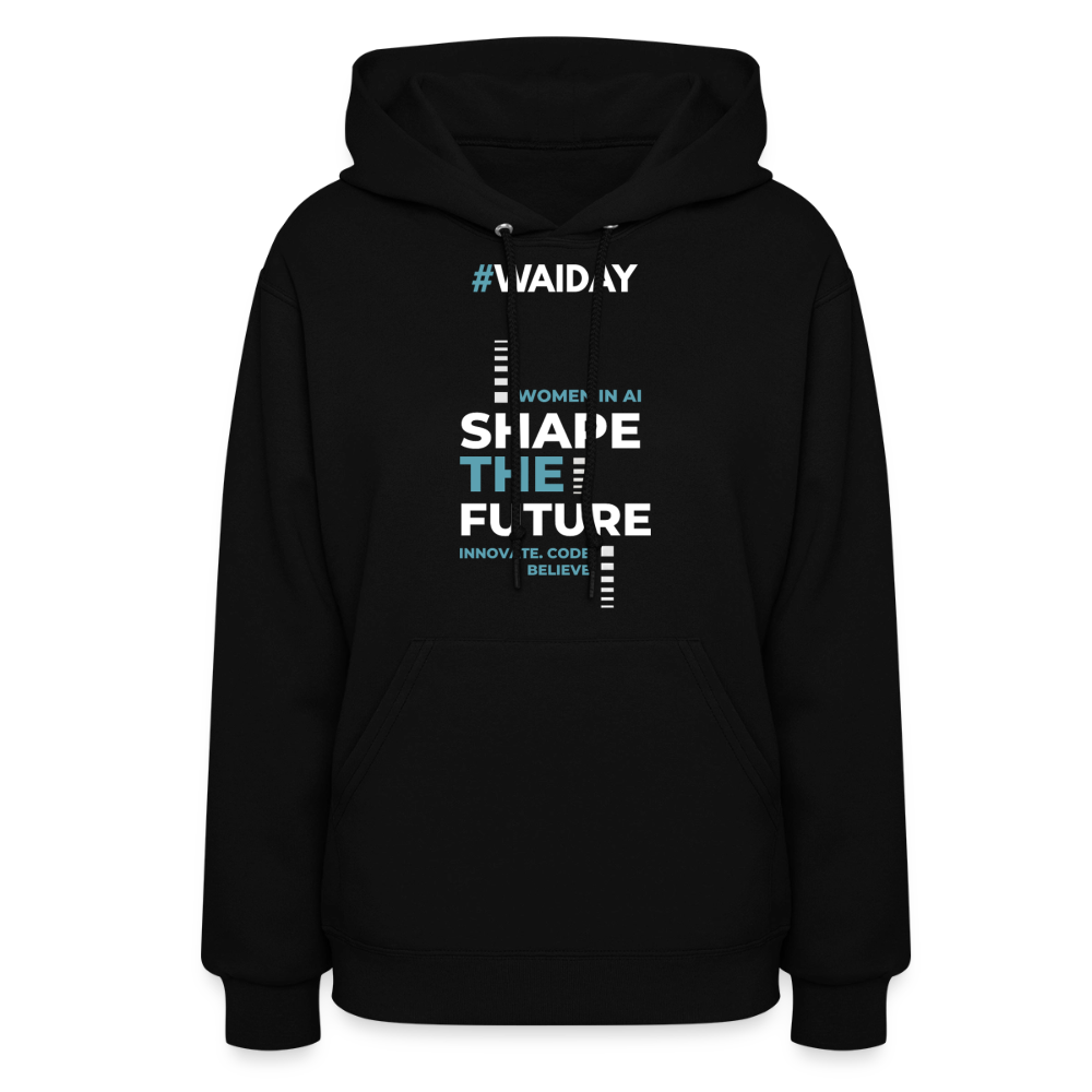 Women's Hoodie - Women In AI Day Edition - black