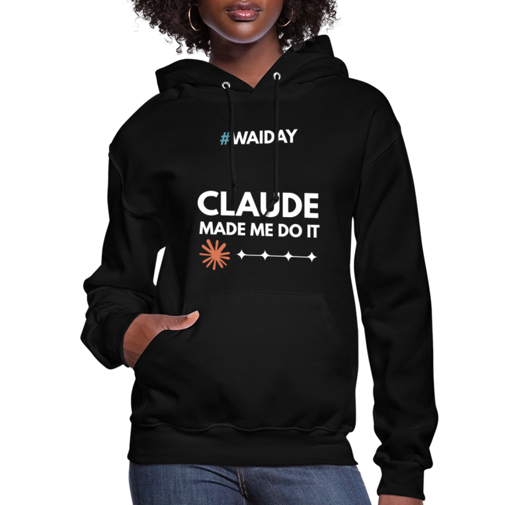 Women's Hoodie - Women In AI Day Edition - black