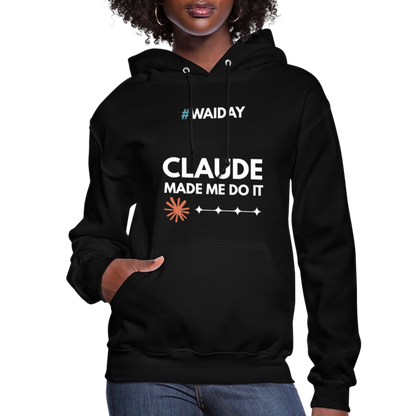 Women's Hoodie - Women In AI Day Edition - black