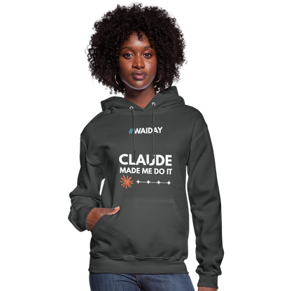 Women's Hoodie - Women In AI Day Edition - asphalt