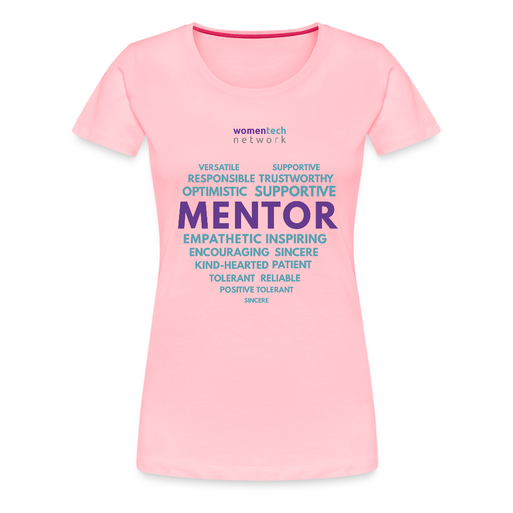 Women’s Premium T-Shirt - National Mentoring Day Edition - pink