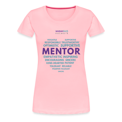 Women’s Premium T-Shirt - National Mentoring Day Edition - pink