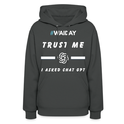 Women's Hoodie - Women In AI Day Edition - asphalt