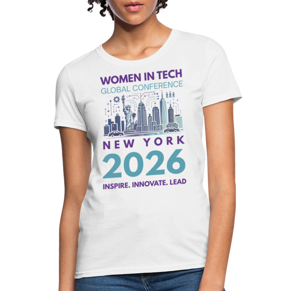 Women's T-Shirt - Women in Tech Global Conference Collection - white