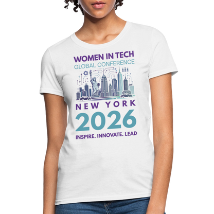 Women's T-Shirt - Women in Tech Global Conference Collection - white