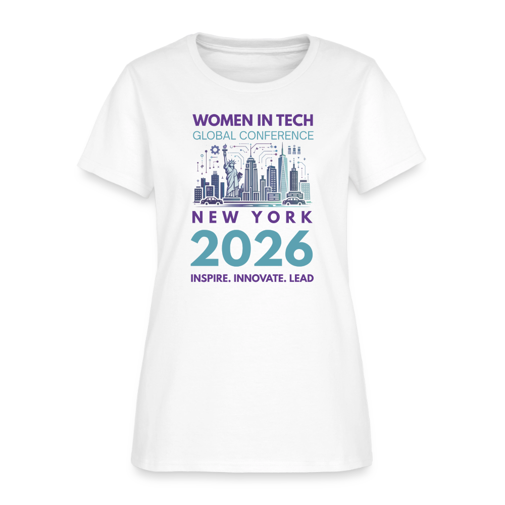 Women's T-Shirt - Women in Tech Global Conference Collection - white