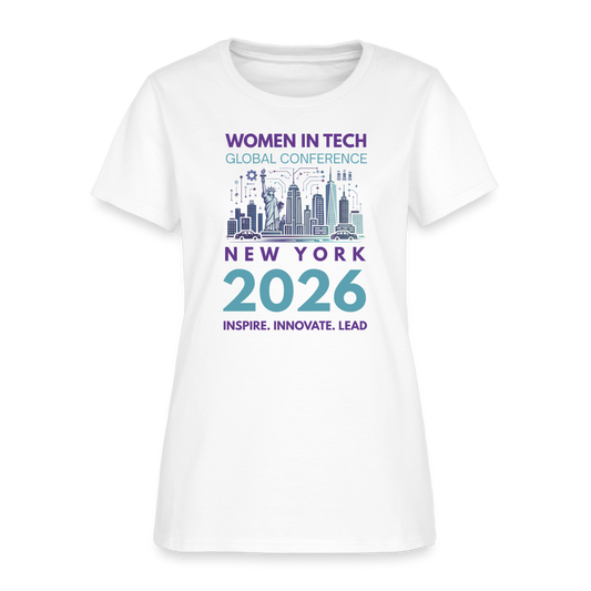 Women's T-Shirt - Women in Tech Global Conference Collection - white