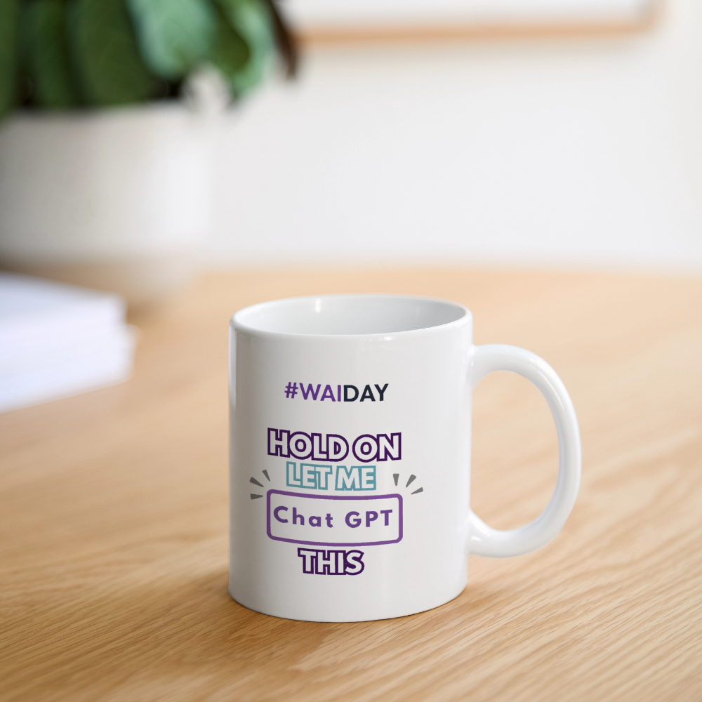 Coffee/Tea Mug - Women In AI Day Edition - white