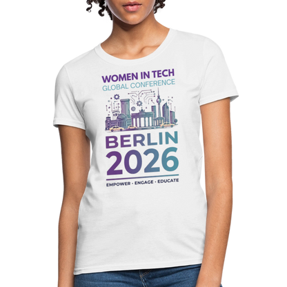 Women's T-Shirt - Women in Tech Global Conference Collection - white