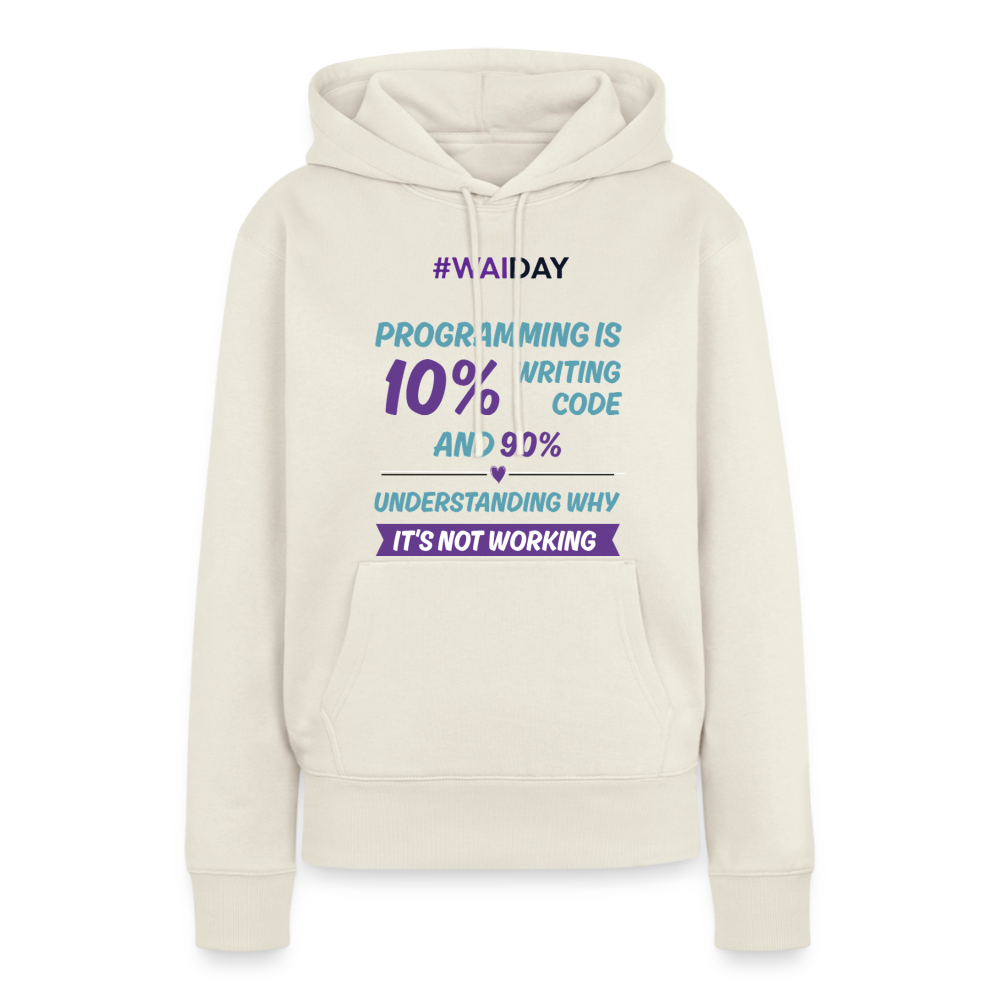 Women’s Premium Hoodie - Women In AI Day Edition - off white