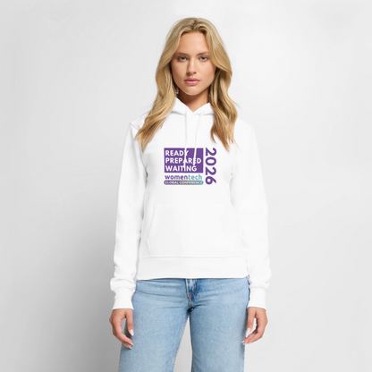Women’s Premium Hoodie - Women in Tech Global Conference Collection - white
