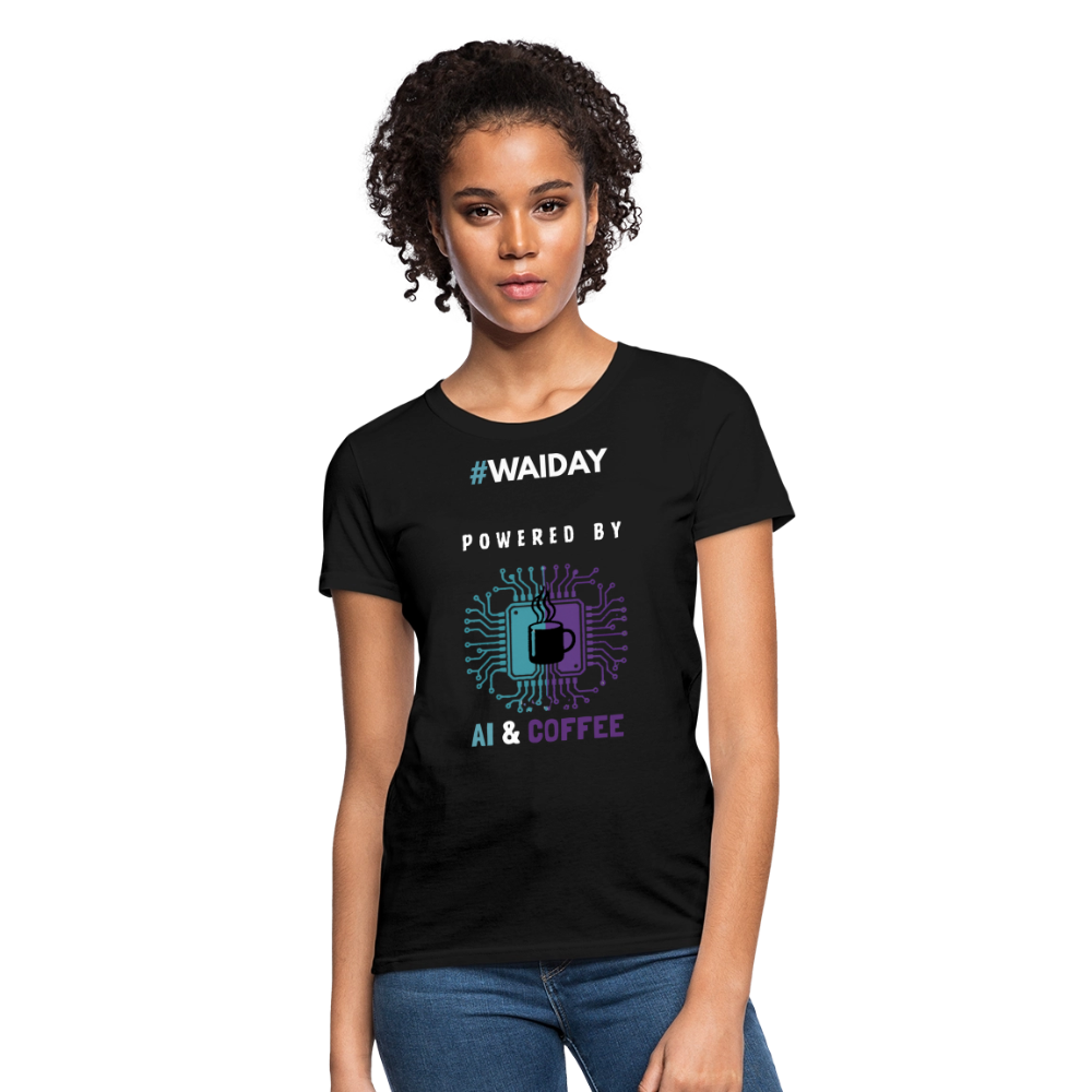 Women's T-Shirt - Women In AI Day Edition - black