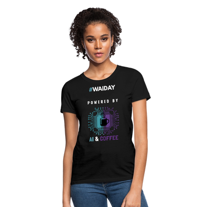 Women's T-Shirt - Women In AI Day Edition - black