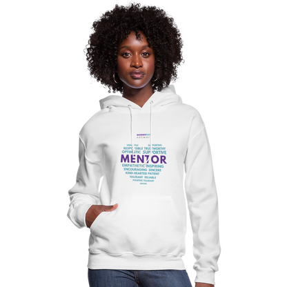 Women's Hoodie - National Mentoring Day Edition - white