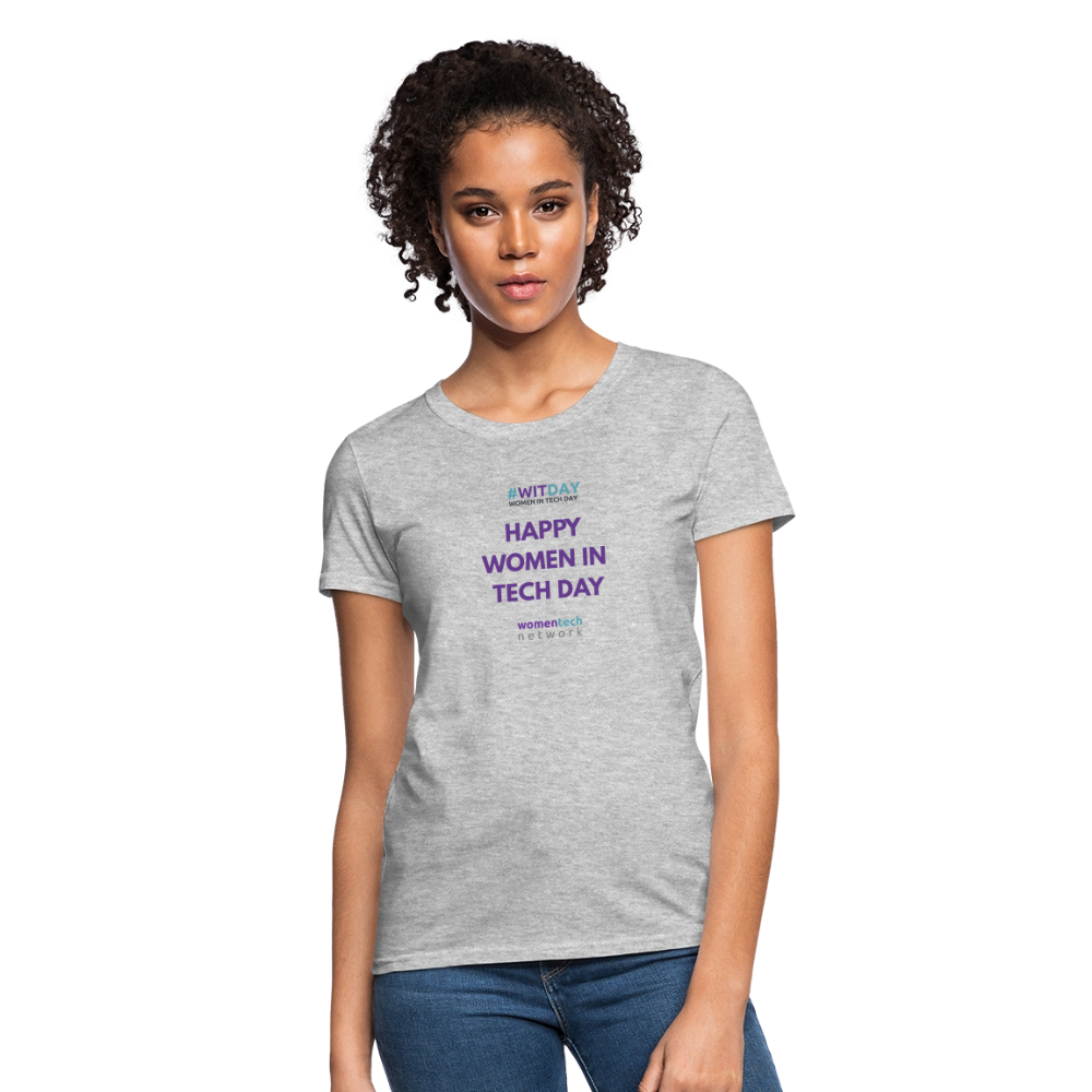 Women's Relaxed Fit T-Shirt - heather gray