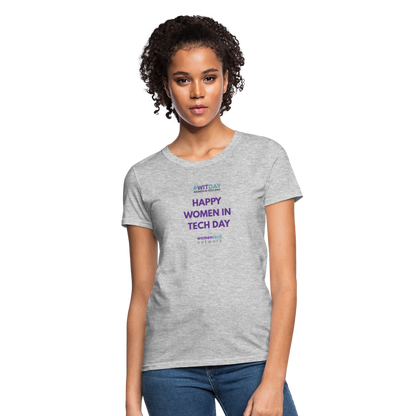 Women's Relaxed Fit T-Shirt - heather gray