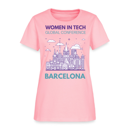 Women's T-Shirt - Women in Tech Global Conference Collection - pink