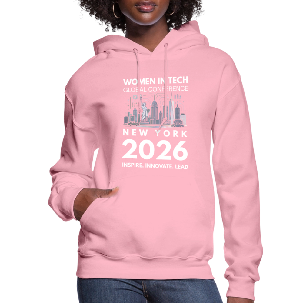 Women's Hoodie -  Women in Tech Global Conference Collection - classic pink