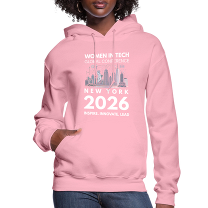 Women's Hoodie -  Women in Tech Global Conference Collection - classic pink