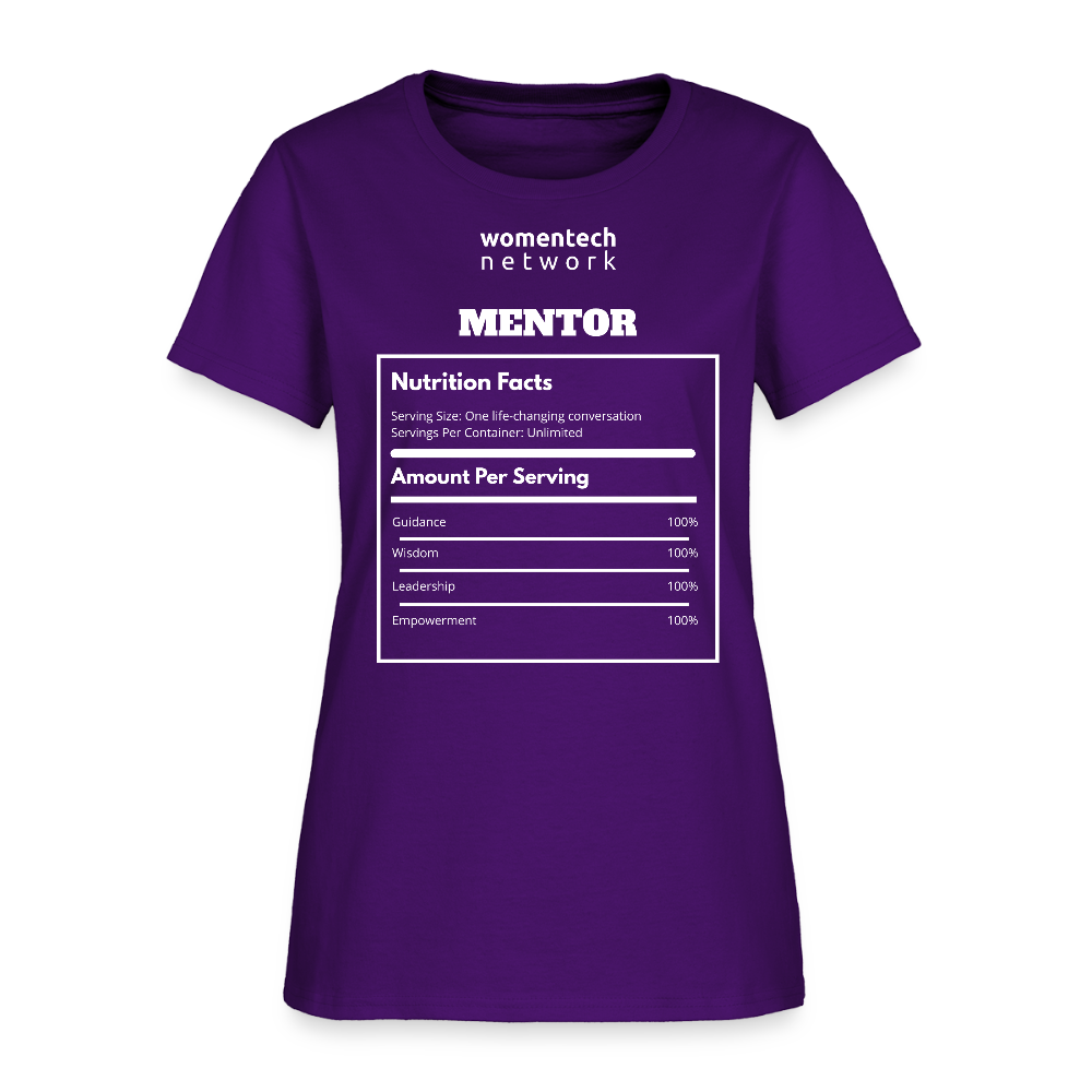 Women's T-Shirt - National Mentoring Day Edition - purple