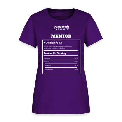 Women's T-Shirt - National Mentoring Day Edition - purple