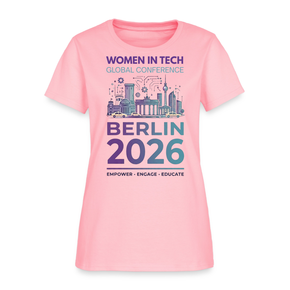 Women's T-Shirt - Women in Tech Global Conference Collection - pink