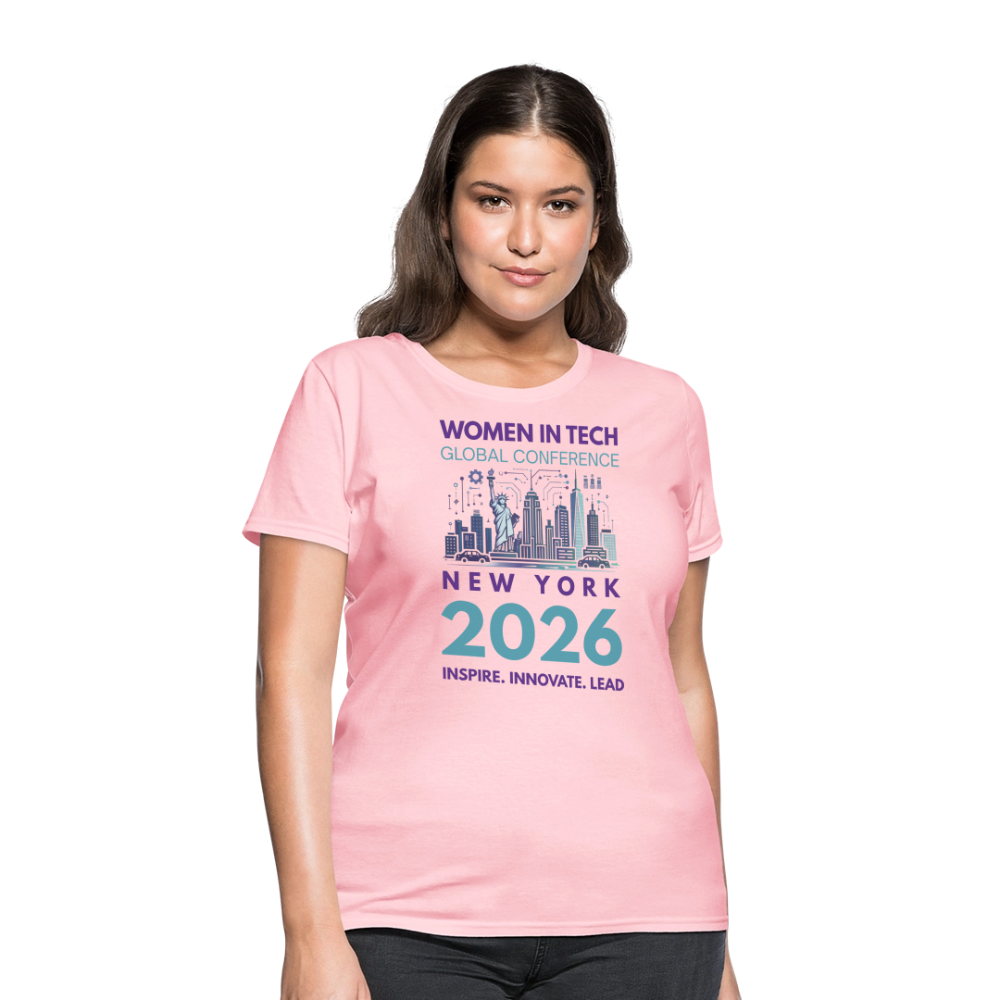 Women's T-Shirt - Women in Tech Global Conference Collection - pink
