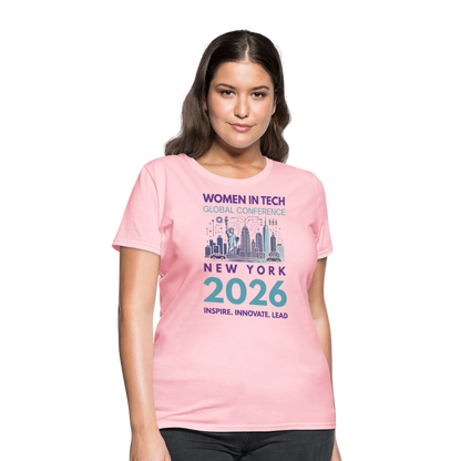 Women's T-Shirt - Women in Tech Global Conference Collection - pink