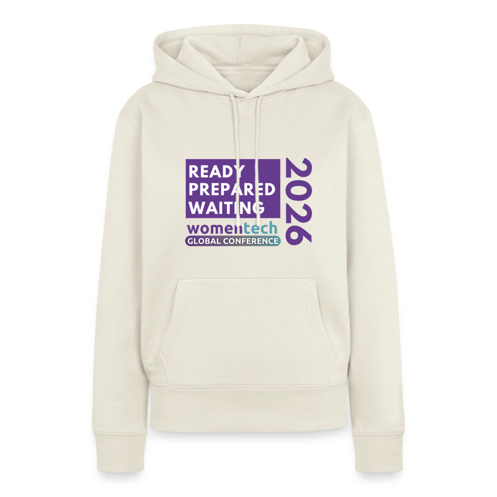 Women’s Premium Hoodie - Women in Tech Global Conference Collection - off white