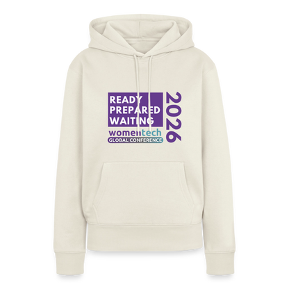 Women’s Premium Hoodie - Women in Tech Global Conference Collection - off white