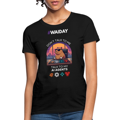 Women's T-Shirt - Women In AI Day Edition - black