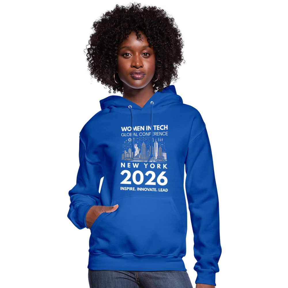Women's Hoodie -  Women in Tech Global Conference Collection - royal blue