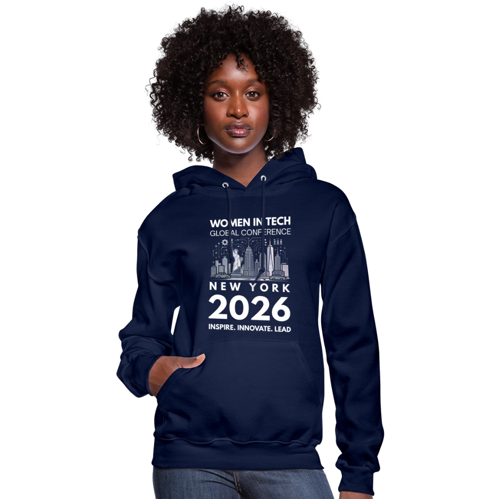 Women's Hoodie -  Women in Tech Global Conference Collection - navy
