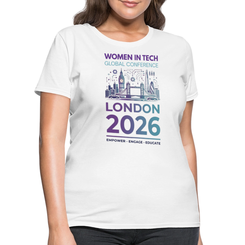 Women's T-Shirt - Women in Tech Global Conference Collection - white