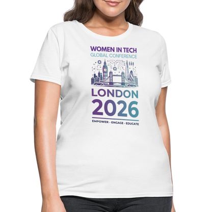 Women's T-Shirt - Women in Tech Global Conference Collection - white
