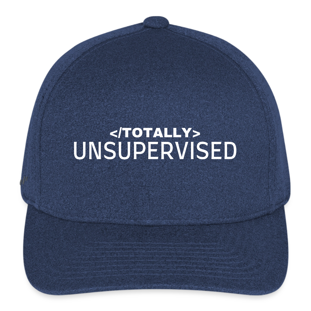 Flexfit  Melange Baseball Cap - Women In AI Day Edition - heather navy